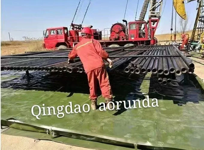 Indeslutning af oliespild Berms